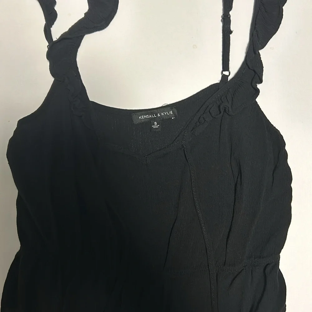Kendall&Kylie black fancy cami - Picture 2 of 2